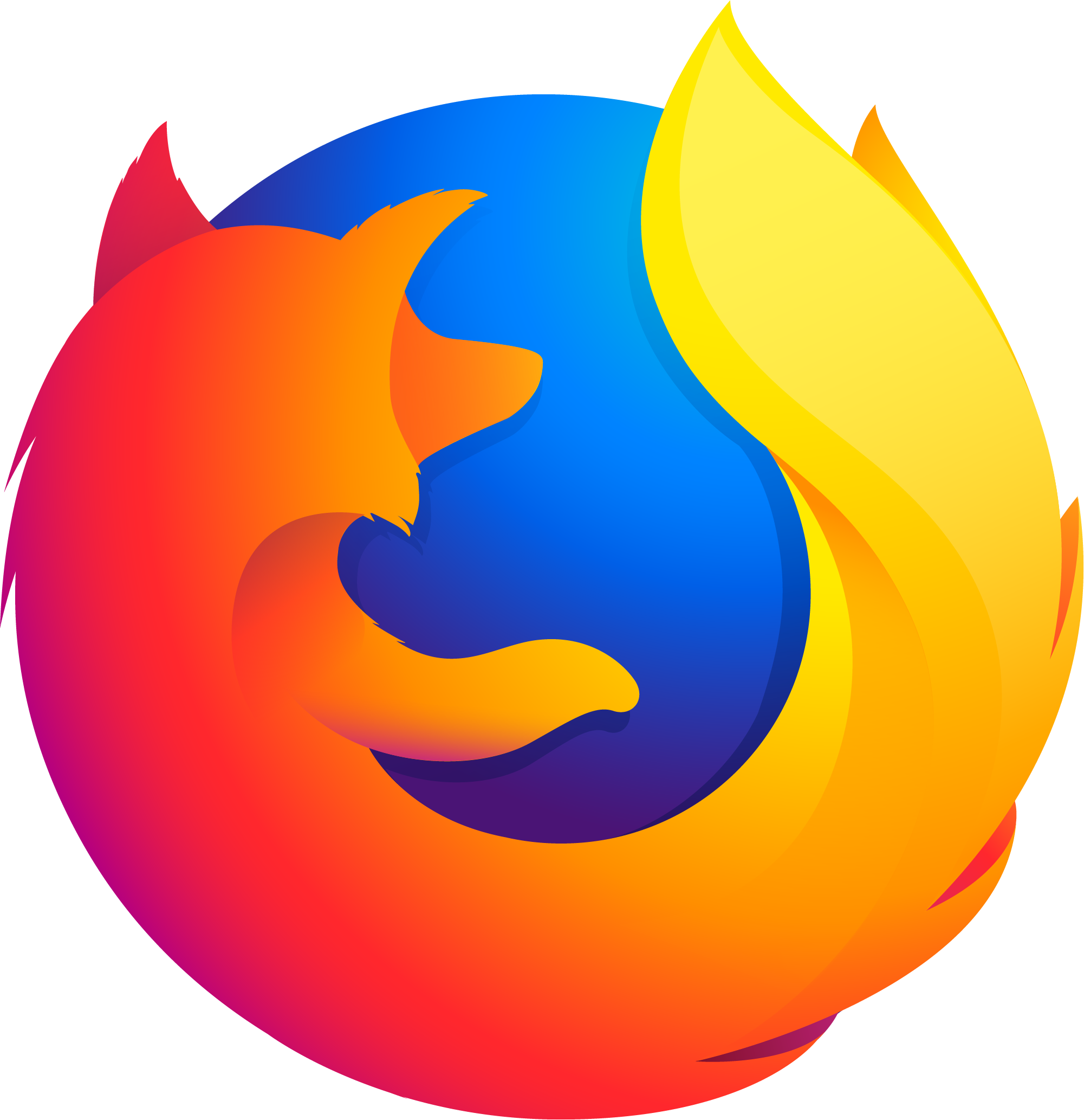 The icon of the Mozilla Firefox browser.