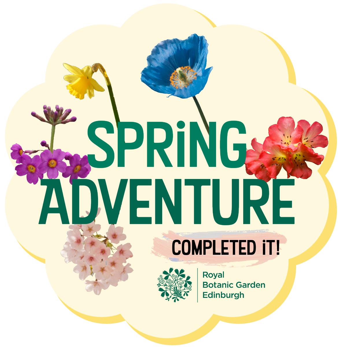 Spring Adventure completion badge